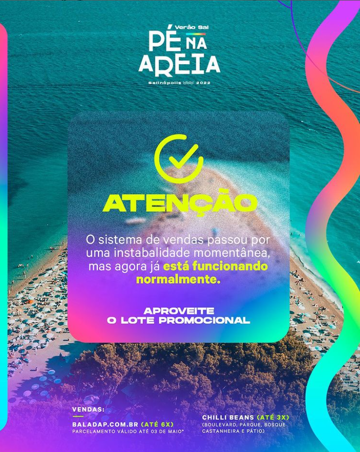 Pé na Areia