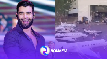 Evento na mansão de Gusttavo Lima chama atenção: frota de jatos estacionados viraliza nas redes sociais